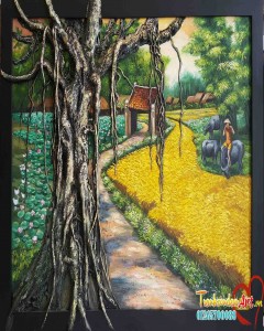 Tranh Đắp Nổi 3