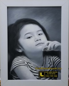 Tranh chân dung trẻ em 