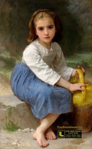 tranh-son-dau-co-dien-Bouguereau__Jeune_Fille_A_La_Cruche_(1885)